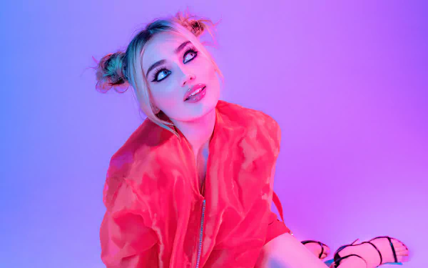 blonde actress American Celebrity Meg Donnelly HD Desktop Wallpaper | Background Image