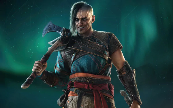 warrior viking video game Assassin's Creed Valhalla HD Desktop Wallpaper | Background Image