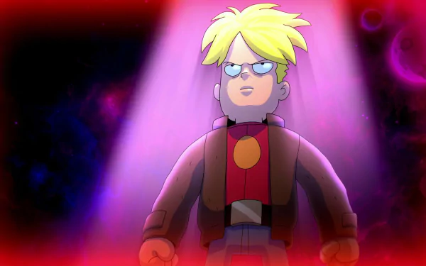 spotlight jacket blonde Gary Goodspeed TV Show Final Space HD Desktop Wallpaper | Background Image