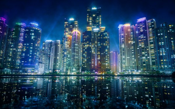 Man Made Busan Cities South Korea HD Wallpaper | Background Image