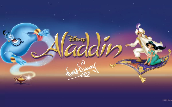 movie Aladdin (1992) HD Desktop Wallpaper | Background Image