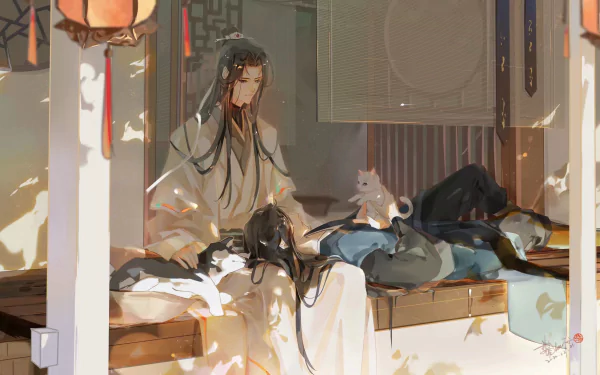 Chu WanNing Mo Ran Anime The Husky and His White Cat Shizun HD Desktop Wallpaper | Background Image