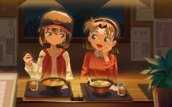 Anime Detective Conan Ai Haibara Ayumi Yoshida HD Wallpaper | Hintergrund