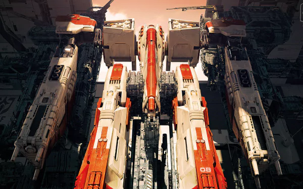 Sci Fi Mech HD Desktop Wallpaper | Background Image