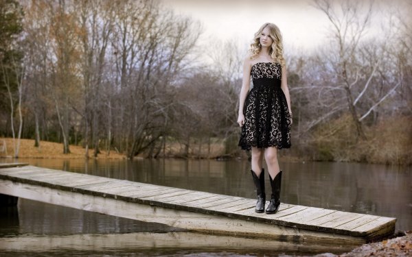 Música Taylor Swift Cantantes Estados Unidos Singer American Dress Rubia Fondo de pantalla HD | Fondo de Escritorio