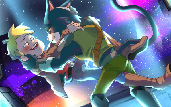 blush blonde Garycato Avocato (Final Space) Gary Goodspeed TV Show Final Space HD Desktop Wallpaper | Background Image