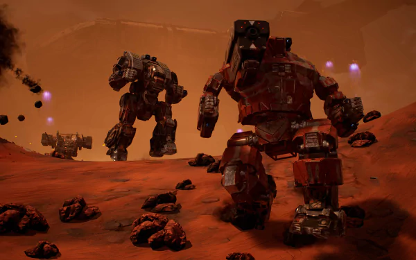 mecha video game MechWarrior 5: Mercenaries HD Desktop Wallpaper | Background Image