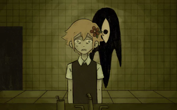 blonde Basil (Omori) video game OMORI HD Desktop Wallpaper | Background Image