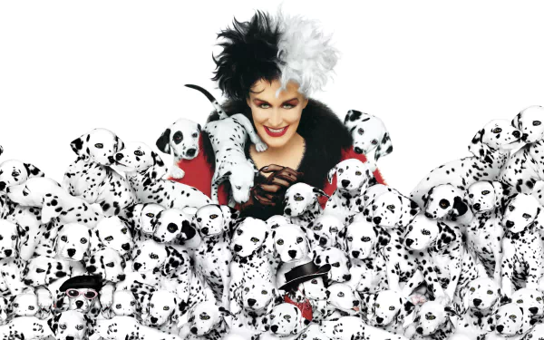 Cruella De Vil movie 101 Dalmatians HD Desktop Wallpaper | Background Image