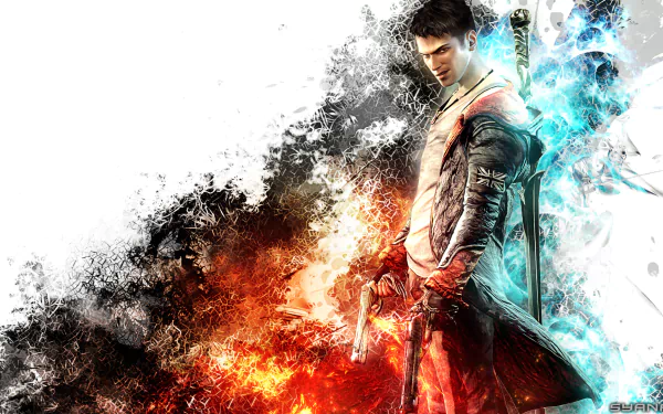 Dante (Devil May Cry) video game DmC: Devil may cry HD Desktop Wallpaper | Background Image