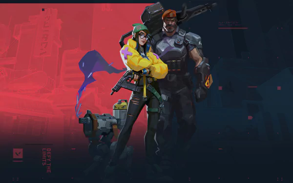 Brimstone (Valorant) Killjoy (Valorant) video game Valorant HD Desktop Wallpaper | Background Image