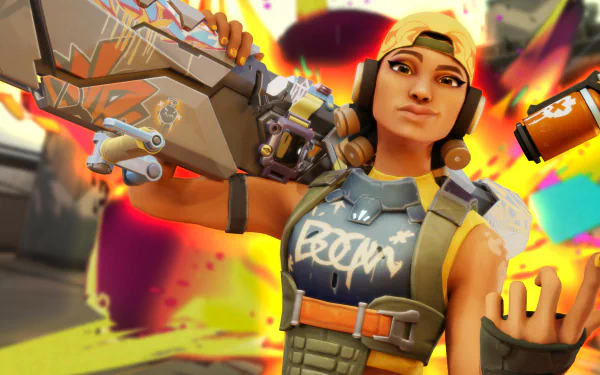 Raze (Valorant) video game Valorant HD Desktop Wallpaper | Background Image