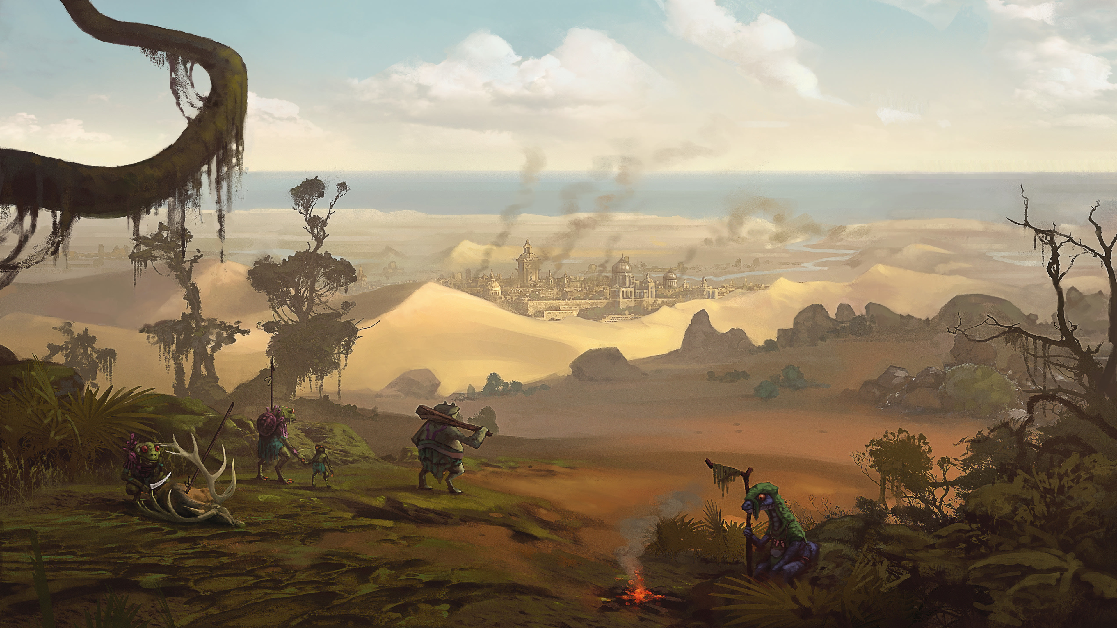 Download Video Game Songs Of Conquest 4k Ultra HD Wallpaper