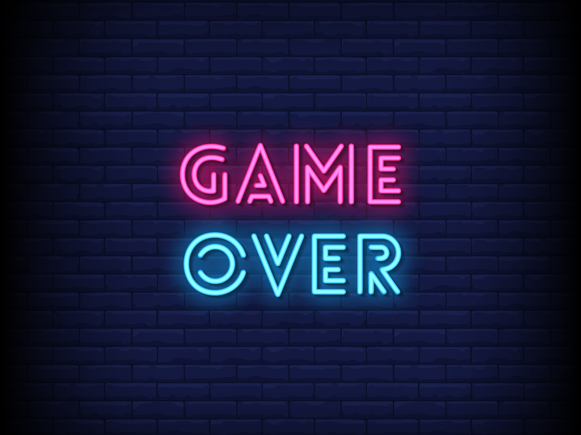 Video Game Game Over HD Wallpaper | Background Image