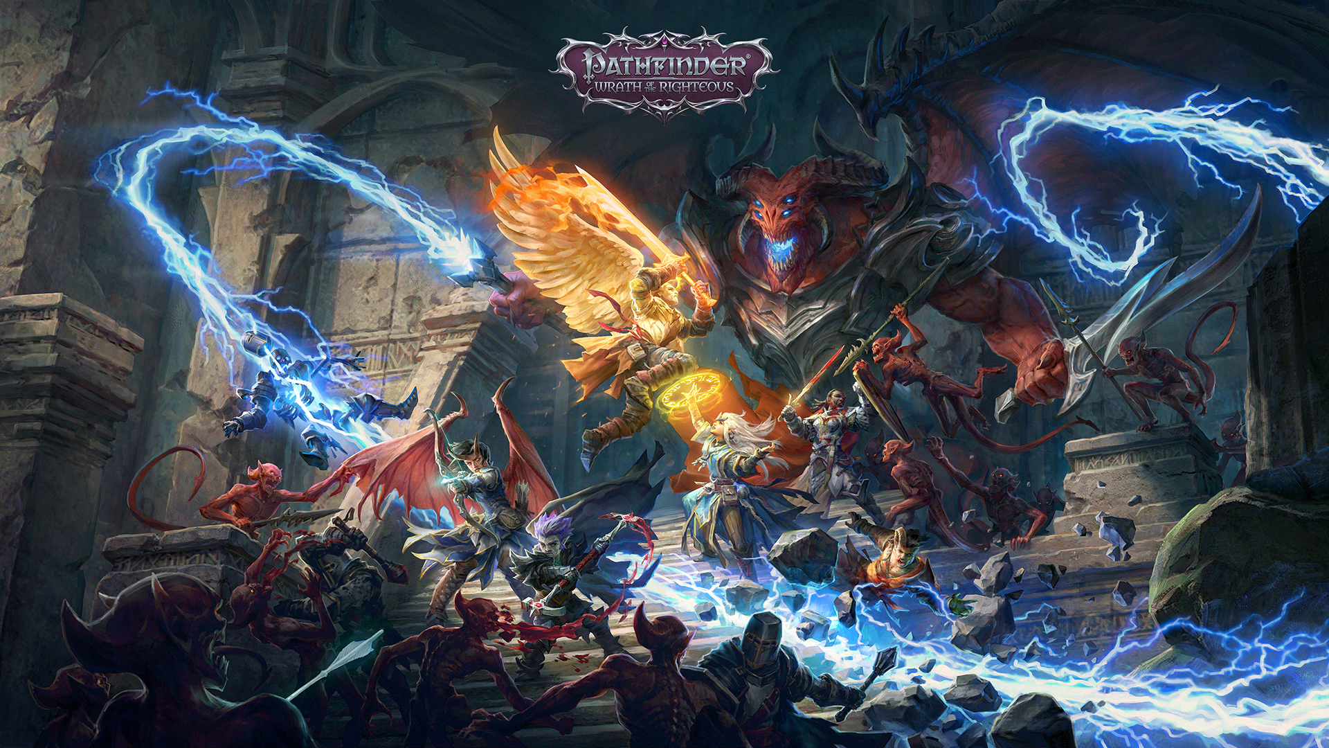 Video Game Pathfinder: Wrath of the Righteous HD Wallpaper