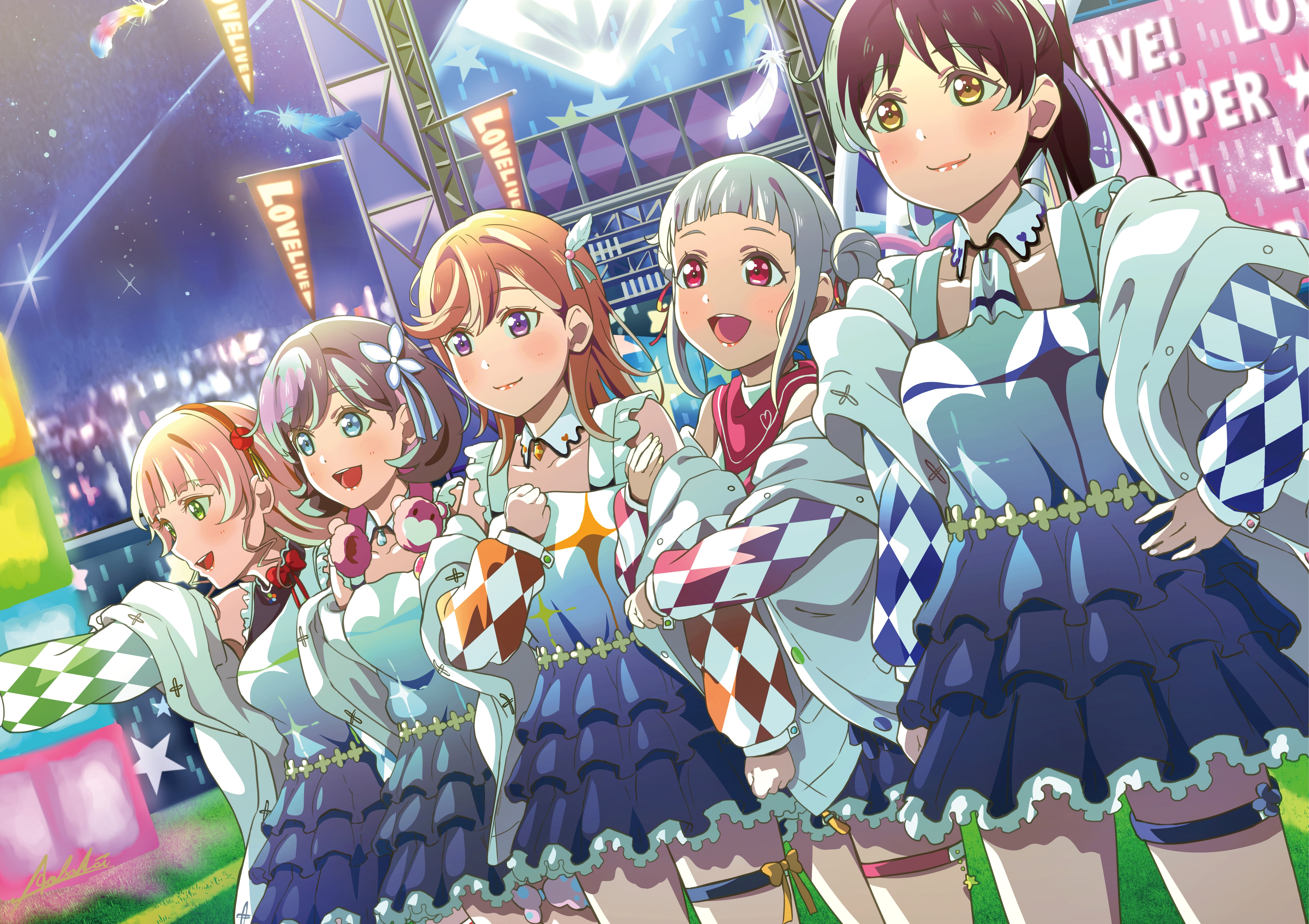 Anime Love Live! Superstar!! HD Wallpaper | Background Image