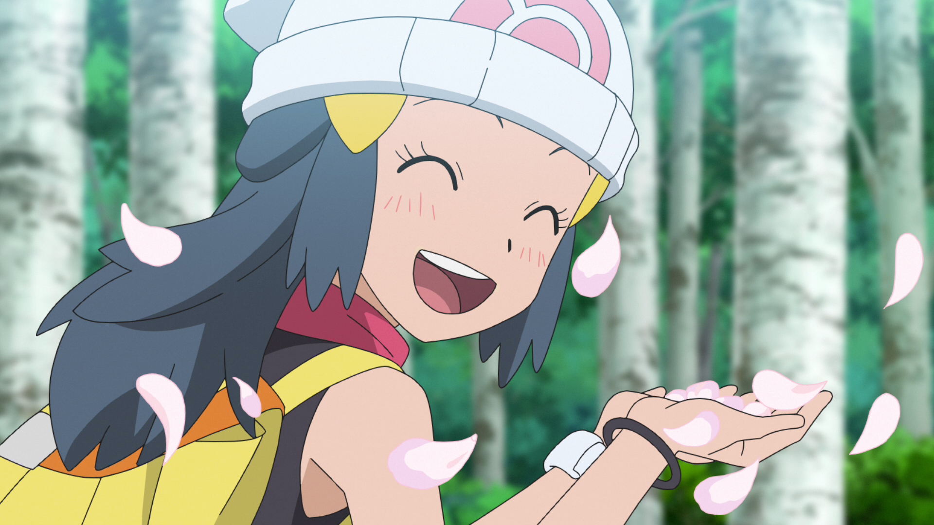 Lovely Dawn, cute, TV Series, Video Games, Pokemon, Dawn, Anime, HD  wallpaper