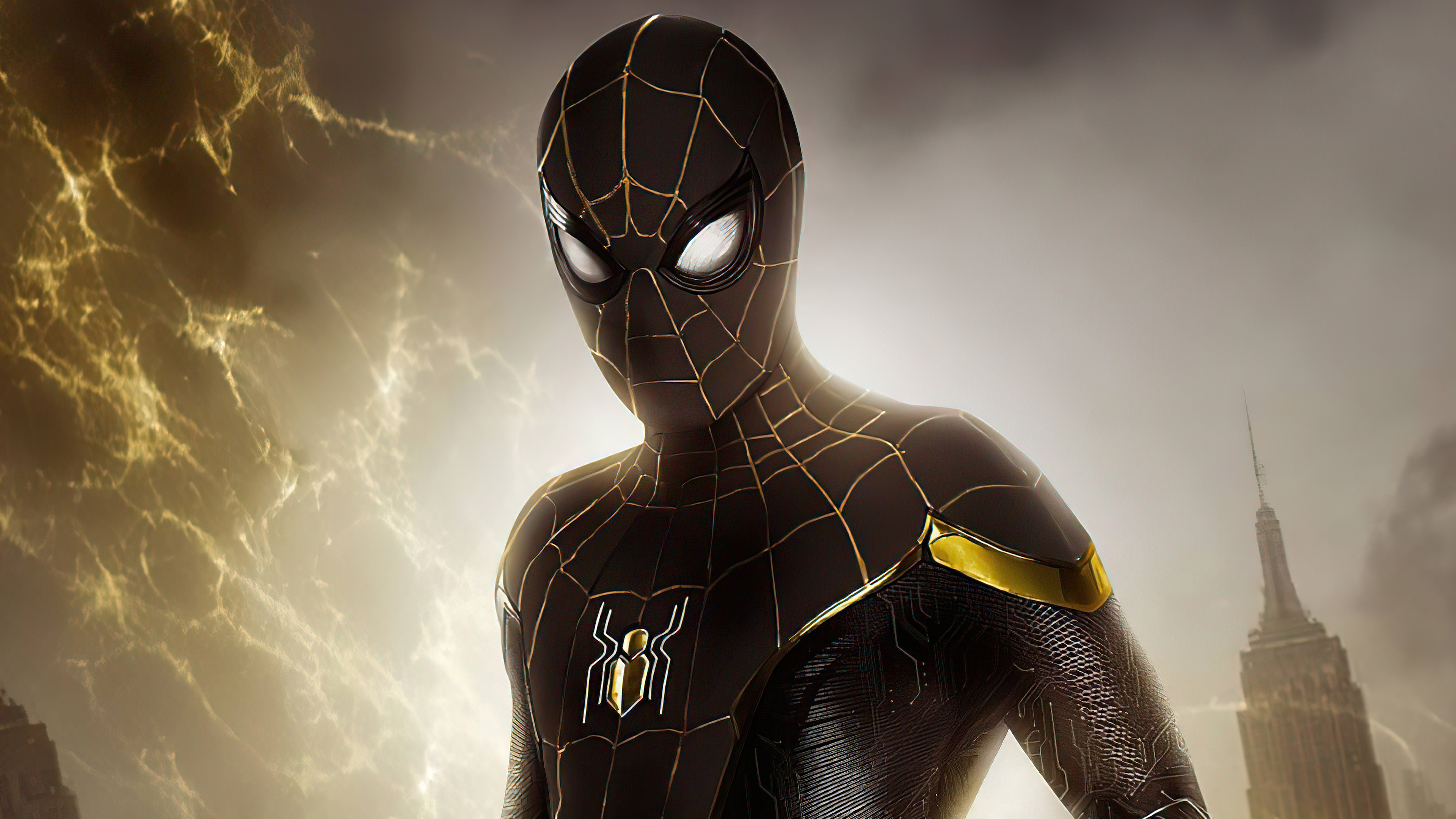 Spider New Suit Gold by Saifulcreation
