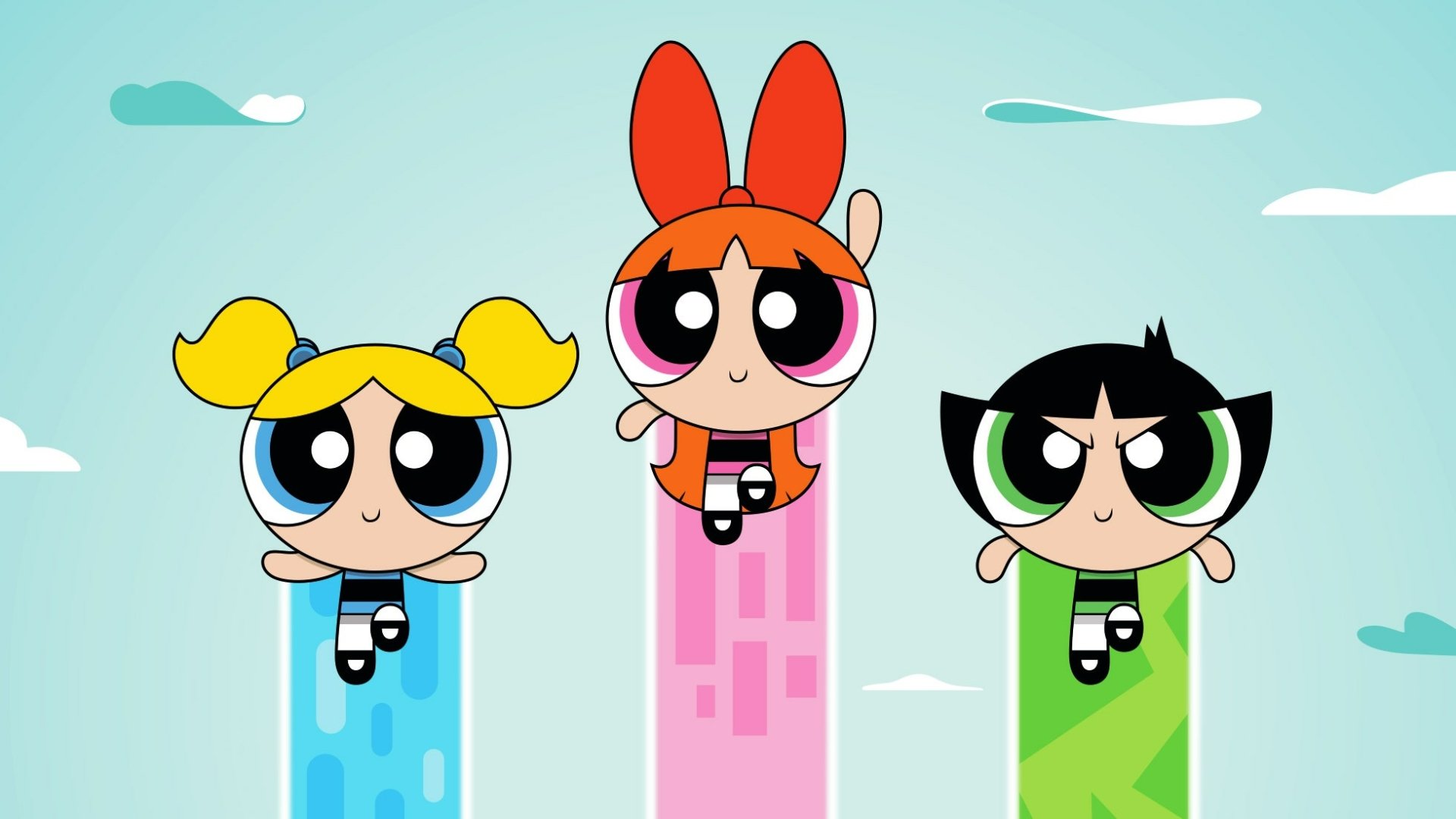Download Buttercup (Powerpuff Girls) Bubbles (Powerpuff Girls) Blossom (Powerpuff Girls) TV Show The Powerpuff Girls (2016) HD Wallpaper