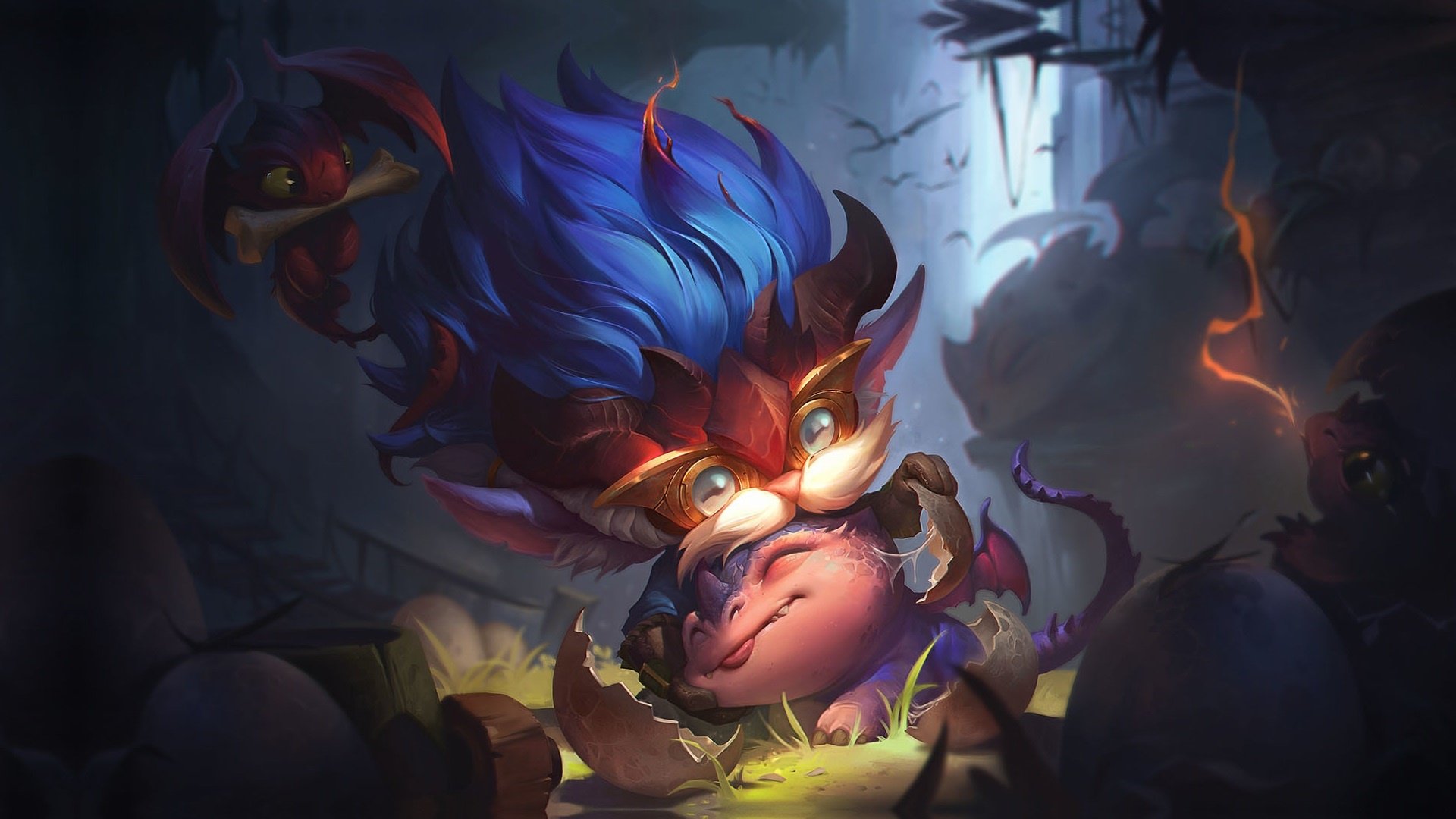 Download Heimerdinger (League Of Legends) Video Game League Of Legends HD Wallpaper