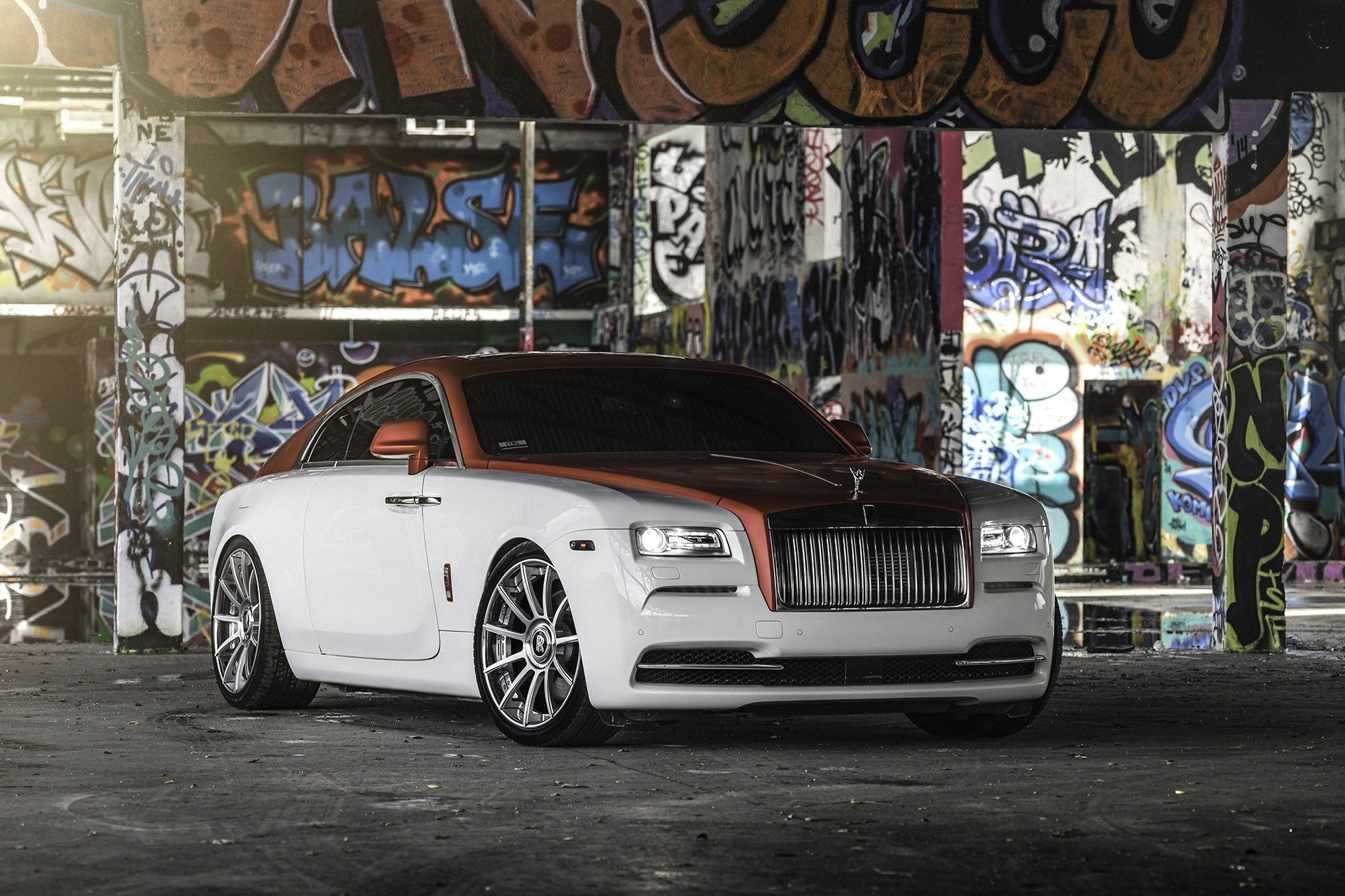 Download Car Rolls-Royce Vehicle Rolls-Royce Wraith HD Wallpaper