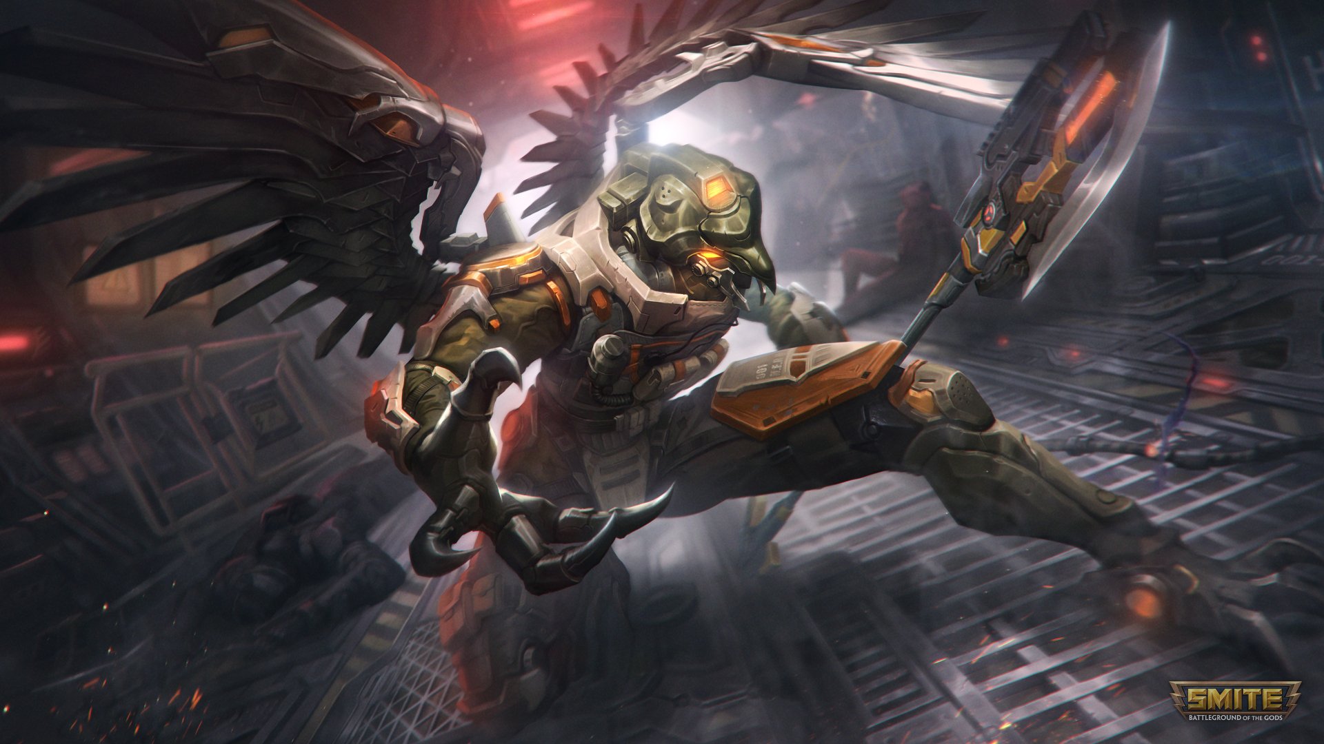 Download Horus (Smite) Video Game Smite 4k Ultra HD Wallpaper