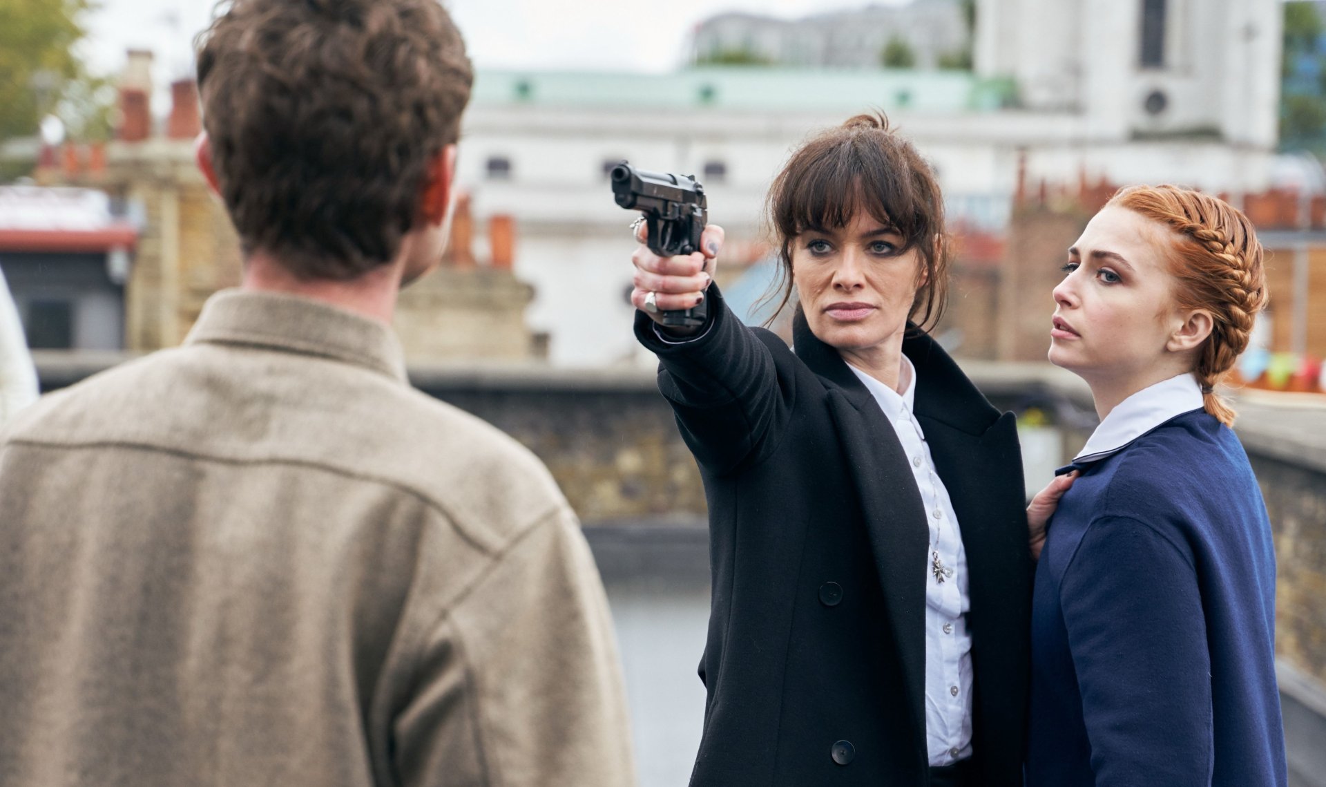 Download Raff Law Lena Headey Sophie Simnett Movie Twist 4k Ultra HD Wallpaper