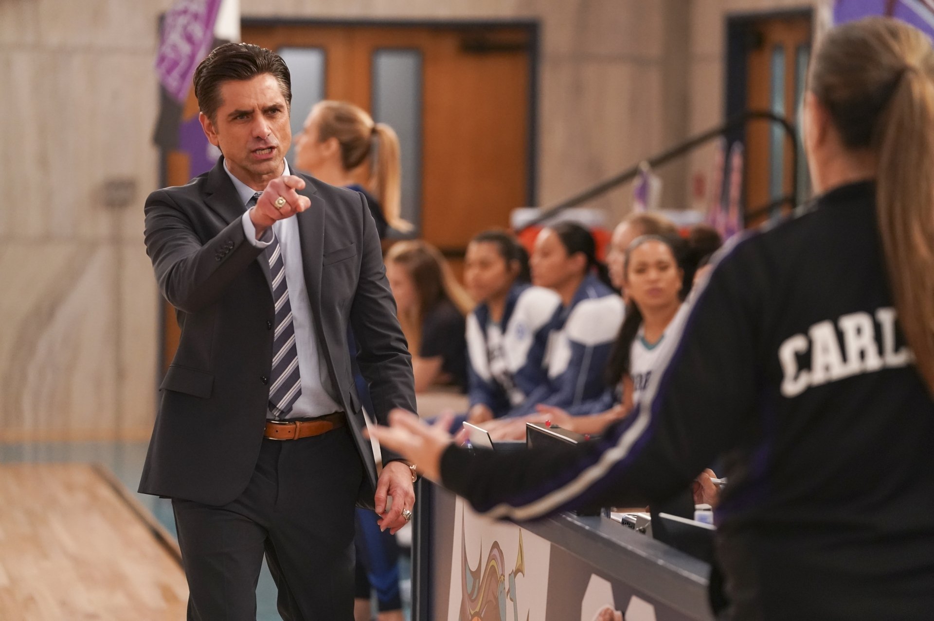 Download Marvyn Korn John Stamos TV Show Big Shot HD Wallpaper