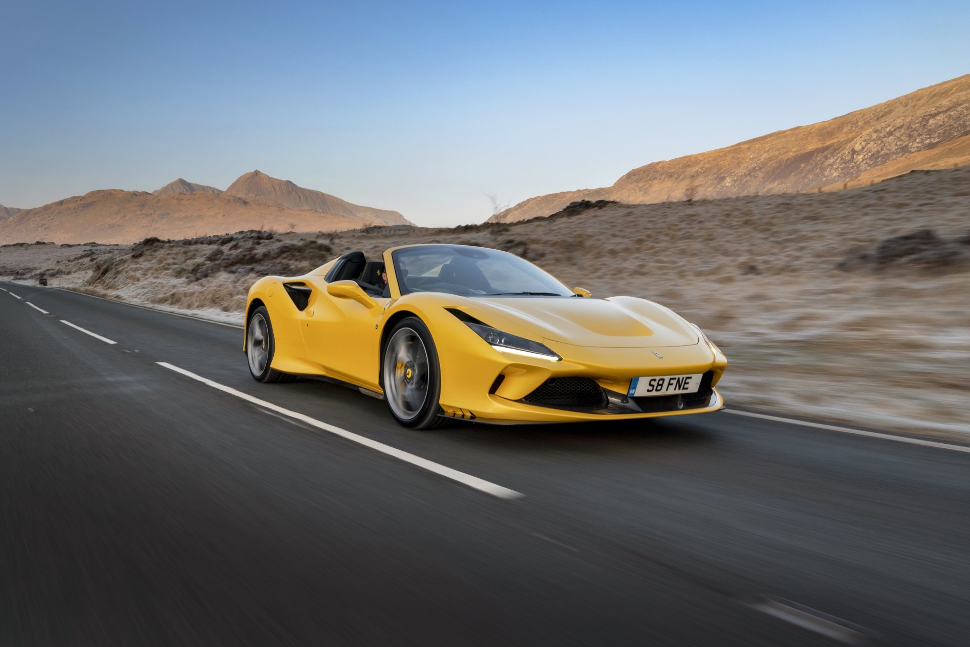 Download Supercar Ferrari Vehicle Ferrari F8 Spider 4k Ultra HD Wallpaper