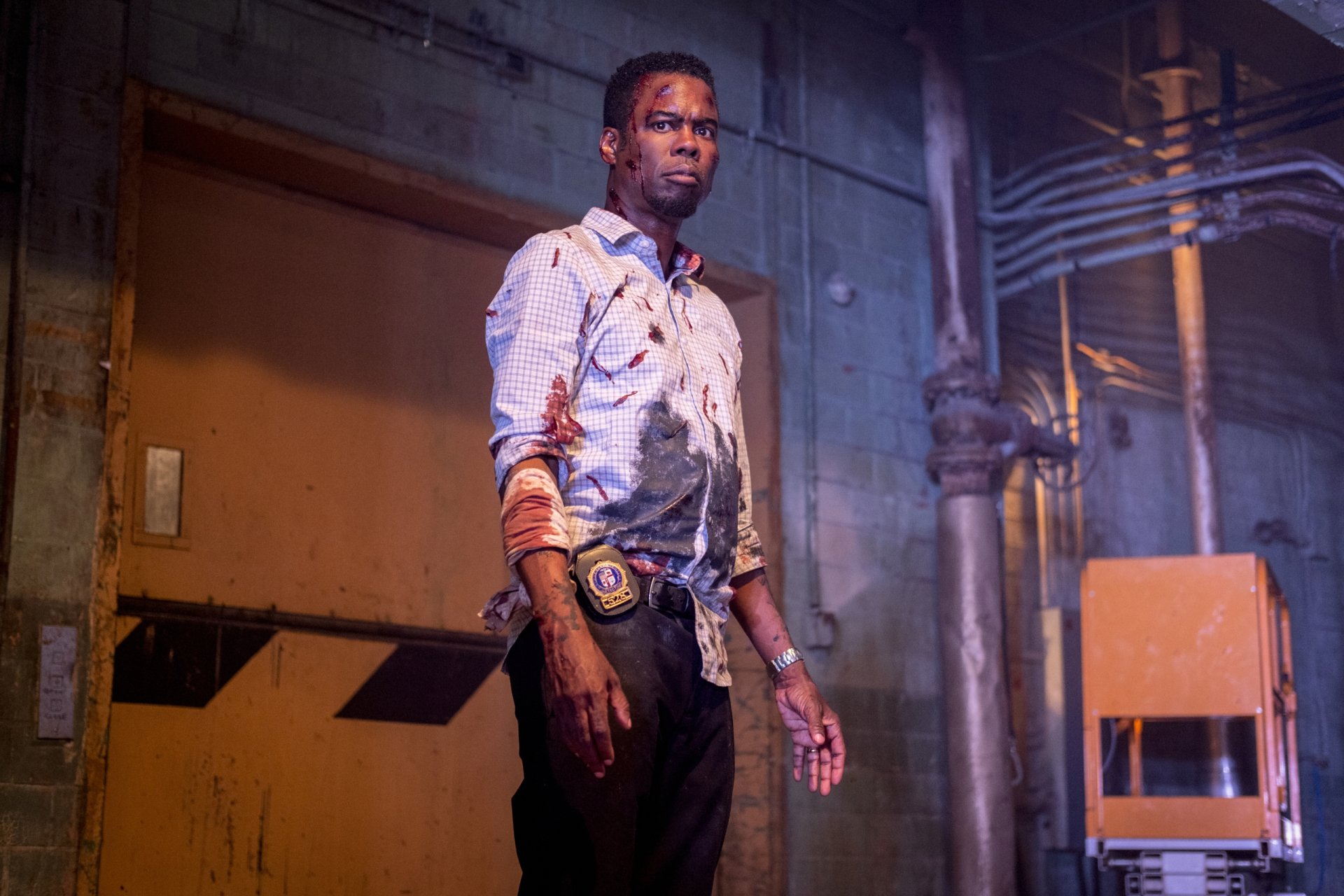 Download Ezekiel 'Zeke' Banks Chris Rock Movie Spiral HD Wallpaper