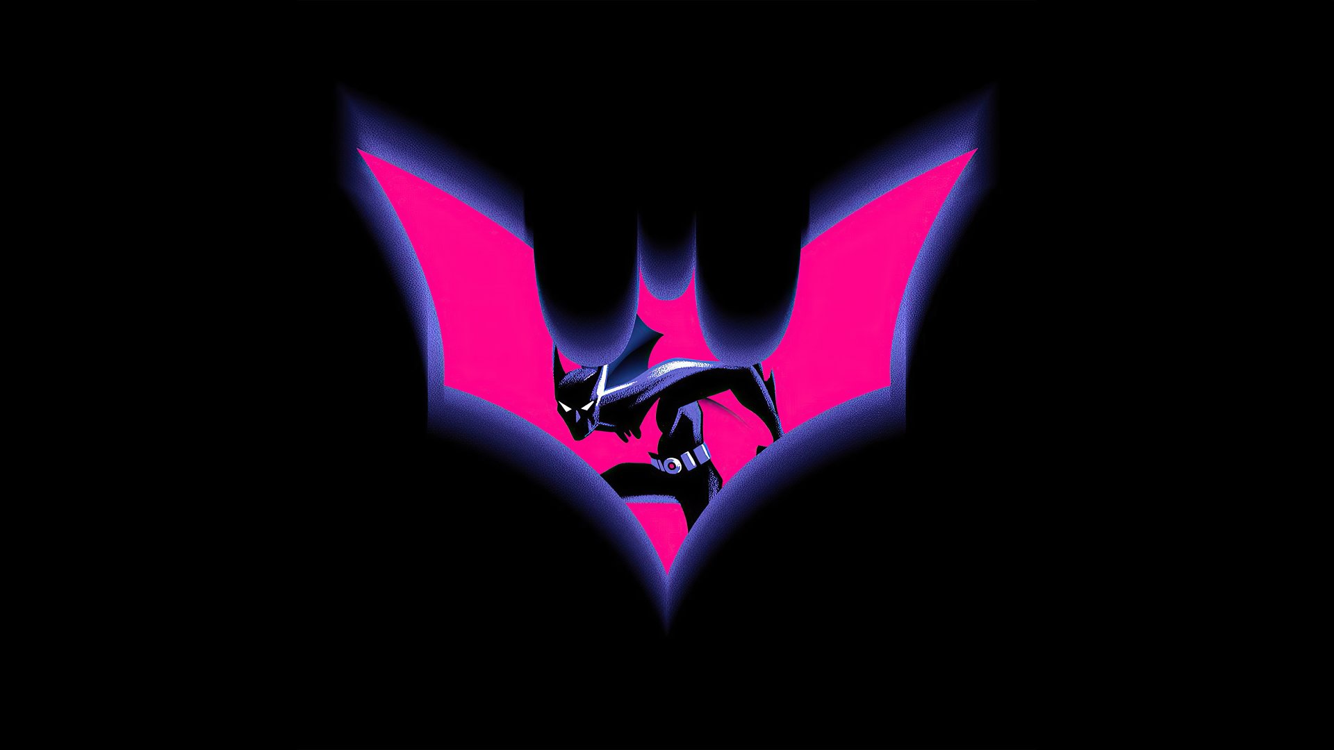 Download Terry McGinnis Batman Logo Batman TV Show Batman Beyond 4k Ultra HD Wallpaper