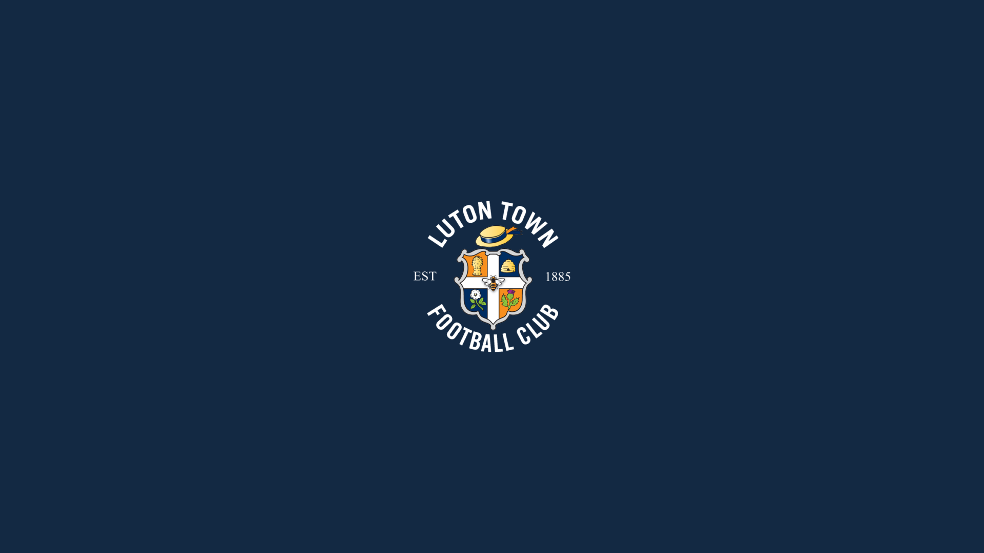 Download Emblem Logo Soccer Luton Town F.C. Sports HD Wallpaper