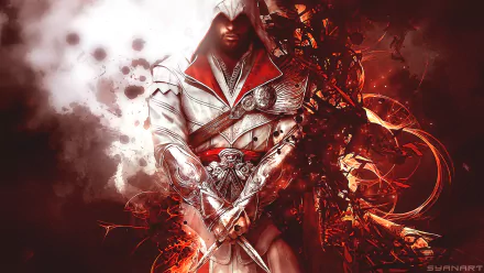 Ezio (Assassin's Creed) video game Assassin's Creed: Brotherhood HD Desktop Wallpaper | Background Image