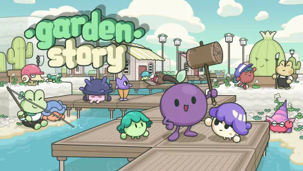 video game Garden Story HD Desktop Wallpaper | Background Image
