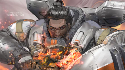 Gibraltar (Apex Legends) video game Apex Legends HD Desktop Wallpaper | Background Image