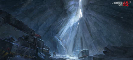 movie The Wandering Earth HD Desktop Wallpaper | Background Image