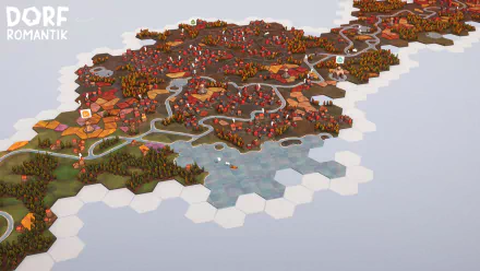 video game Dorfromantik HD Desktop Wallpaper | Background Image