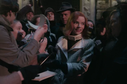 Beth Harmon Anya Taylor-Joy TV Show The Queen's Gambit HD Desktop Wallpaper | Background Image