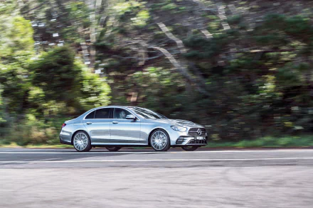  Silver Mercedes-Benz E 350 AMG Line