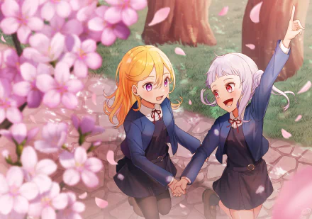 Kanon Shibuya Chisato Arashi Anime Love Live! Superstar!! HD Desktop Wallpaper | Background Image