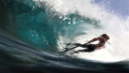 wave Arthur Curry DC Comics Comic Aquaman HD Desktop Wallpaper | Background Image