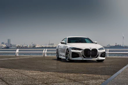  White BMW 4 Series Coupé M Sport Package (G22)