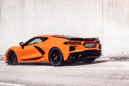  Orange 2021 Geiger Chevrolet Corvette (C8)