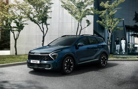  Blue Kia Sportage X-Line