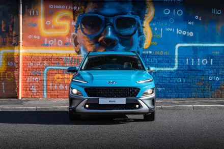  Blue 2021 Hyundai Kona