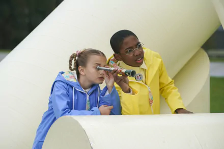 Marta Kessler Seth Carr TV Show The Mysterious Benedict Society HD Desktop Wallpaper | Background Image