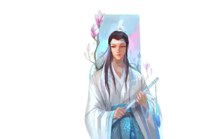 Lan Xichen Anime Mo Dao Zu Shi HD Desktop Wallpaper | Background Image