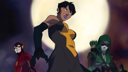 Vixen (DC Comics) Oliver Queen Green Arrow Flash Barry Allen TV Show HD Desktop Wallpaper | Background Image