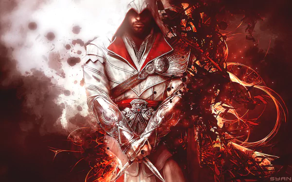 Ezio (Assassin's Creed) video game Assassin's Creed: Brotherhood HD Desktop Wallpaper | Background Image