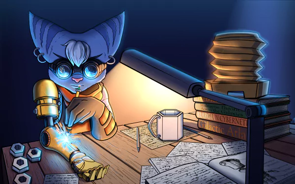 Rivet (Ratchet & Clank) video game Ratchet & Clank: Rift Apart HD Desktop Wallpaper | Background Image